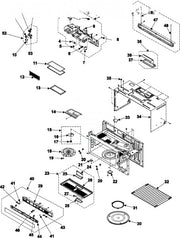 Whirlpool Microwave Assy-Stirr DE97-00367A