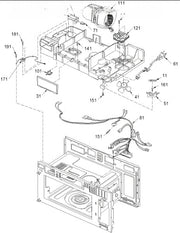 Whirlpool Microwave Assy, Sensor R0130646