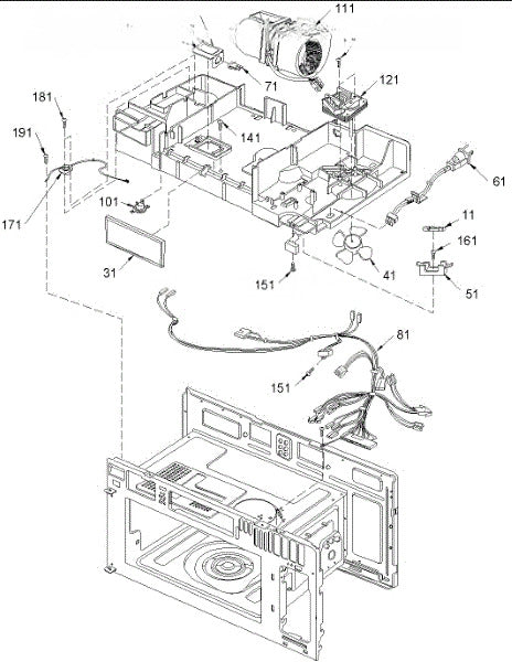 Whirlpool Microwave Assy, Sensor R0130646