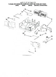 Whirlpool Microwave Covr-Duct W10138797