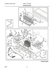 Frigidaire Refrigerator Harness-Dispenser 241510904