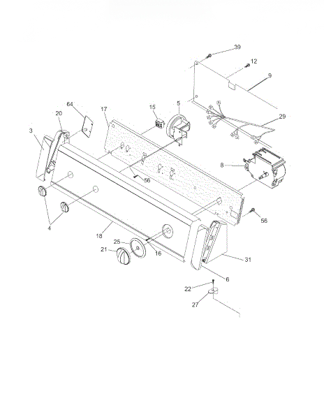 Frigidaire Wiring Harness 134895200