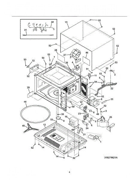 Frigidaire Microwave Bracket 5304462313