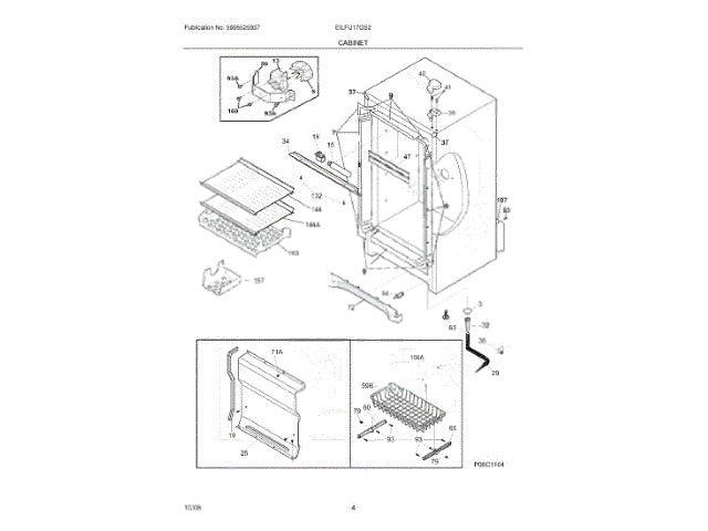 Frigidaire Freezer Shelf-Assy 297178106
