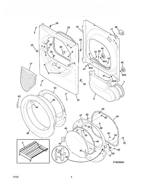 Frigidaire Dryer Name Plate 134867500