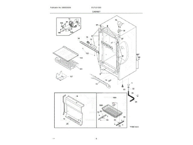 Frigidaire Freezer Shield-Light 297153100