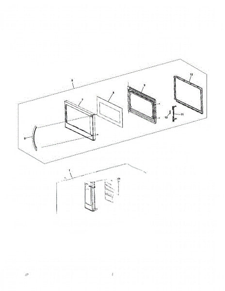Frigidaire Microwave Panel 5304464248