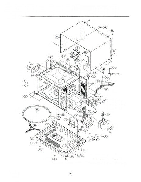Frigidaire Microwave Duct-Magnetron 5304464197