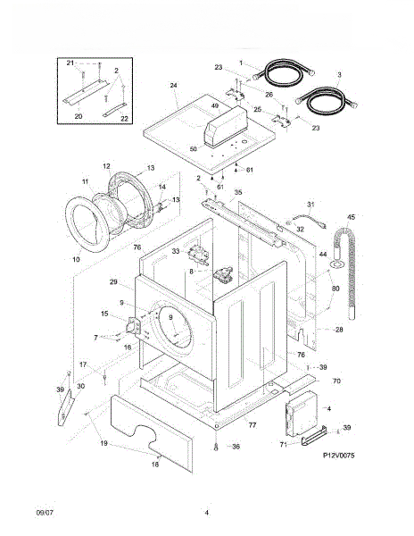 Frigidaire Bracket 134897000