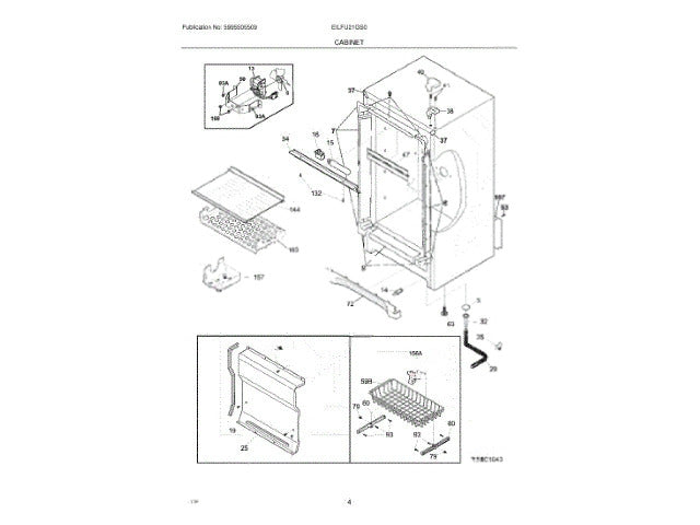 Frigidaire Freezer Basket 297152900
