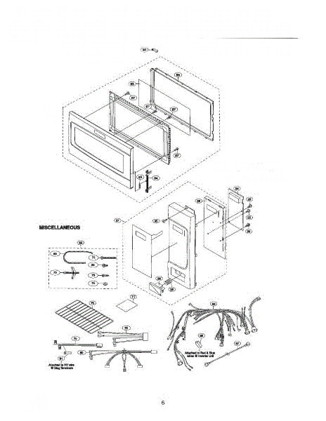 Frigidaire Microwave Seal 5304463176