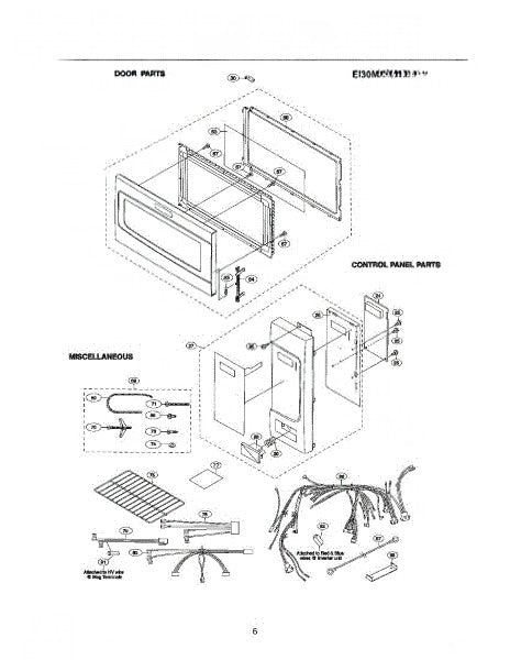 Frigidaire Microwave Template 5304463810