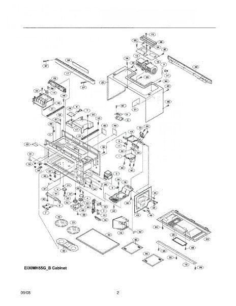 Frigidaire Microwave Gear 5304463162