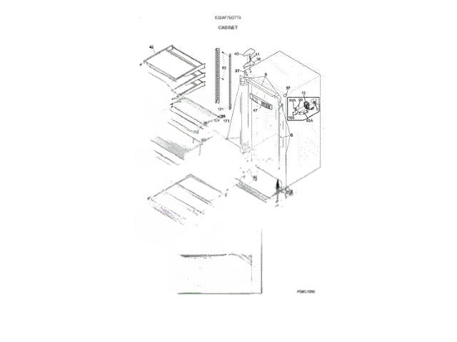 Frigidaire Freezer Channel-Shelf Mtg 297108300