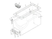 GE Freezer Catch-Lock Wh WR02X12337