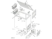 GE Freezer Spring Washer WR01X10755