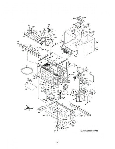 Frigidaire Microwave Frame 5304467703