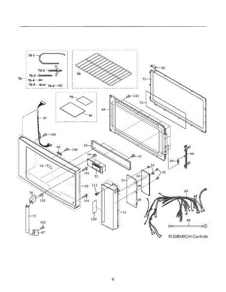 Frigidaire Microwave Frame 5304467785