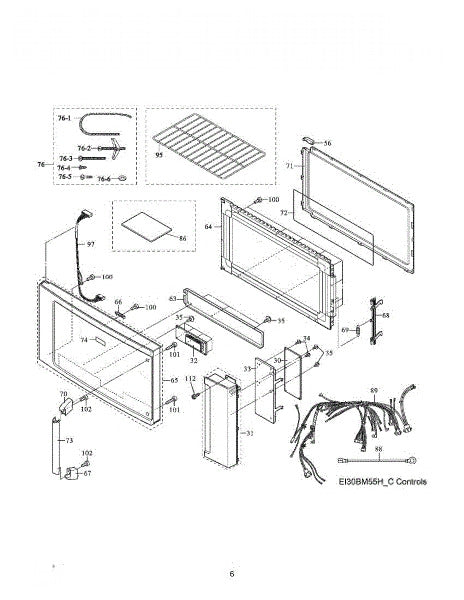 Frigidaire Microwave Frame 5304467784