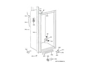 GE Freezer Trim Case Side Rh WR08X10107