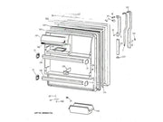 GE Freezer Lid Showcase Fz WR32X10720