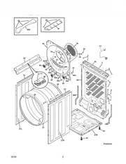 Frigidaire Dryer Bracket 134713100