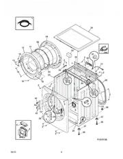 Frigidaire Back Panel Service 134646200