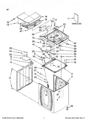 Whirlpool Seal W10161707