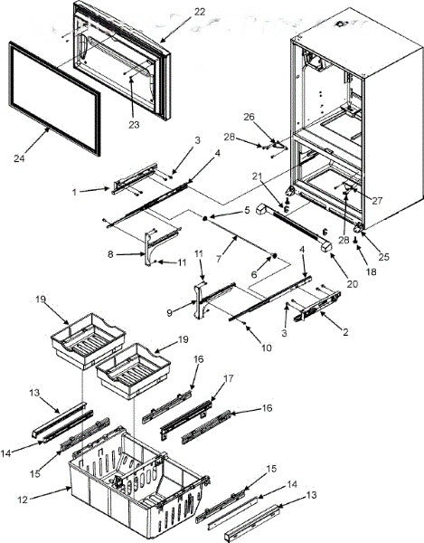 Whirlpool Refrigerator Fz Dr Foam 12977801BQ