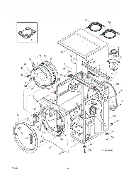 Frigidaire Side Panel 134645920