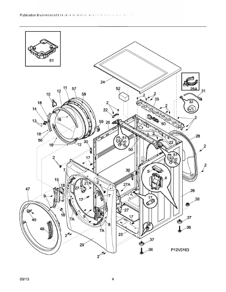 Frigidaire Side Panel 134645915