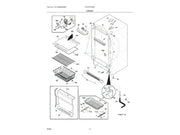 Frigidaire Freezer Service Data Sheet 297246001