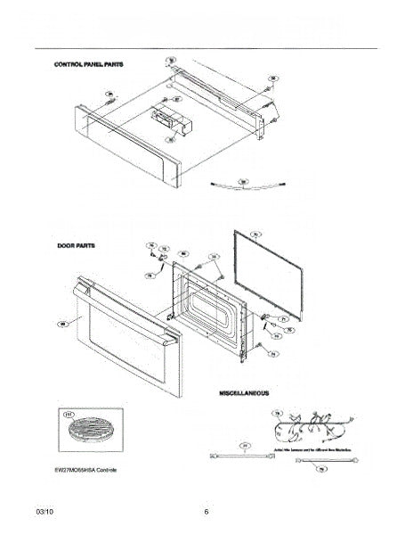 Frigidaire Microwave Spring 5304470560