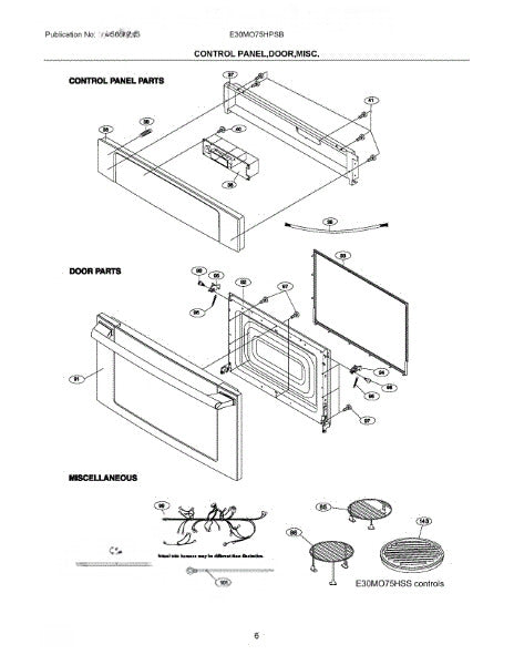 Frigidaire Microwave Touch Control 5304471507