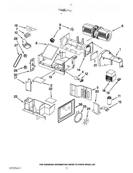 Whirlpool Microwave Chmbr-Assy W10249508