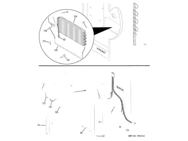 GE Freezer Bracket-Timer WR02X12766