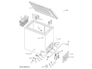 GE Freezer Terminal Cover WR02X13050