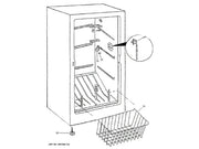 GE Freezer Clip-Knob WR01X10828
