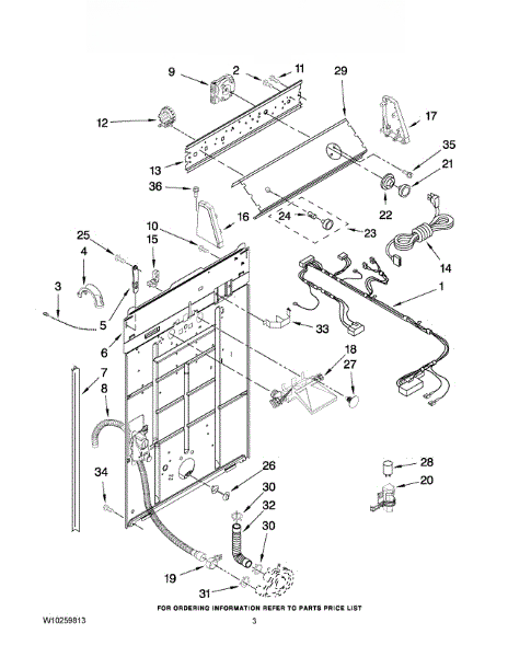 Whirlpool Wire Harness W10220034
