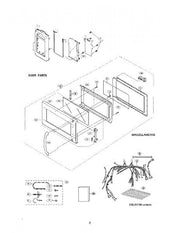 Frigidaire Microwave Label 5304440346
