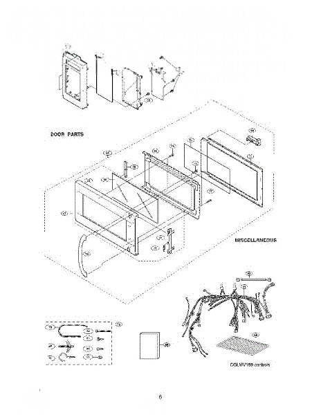 Frigidaire Microwave Label 5304440346