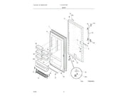 Frigidaire Freezer Panel-Inner Door 297185900