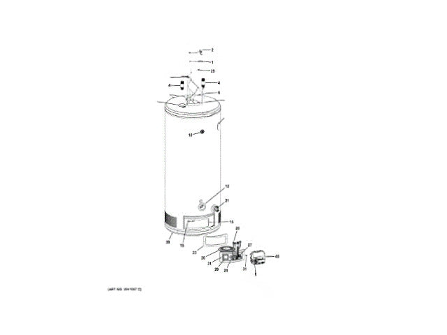 GE Freezer Nut-U WR02X13025