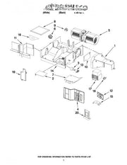 Whirlpool Microwave Cover-Duct W10269469