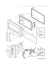 Frigidaire Microwave Handle 5304472047