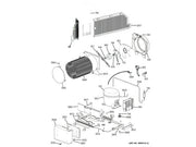 GE Freezer Board Asm Main Control WR55X10922