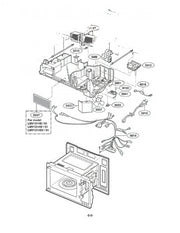 LG Microwave Mtr. Fan Oem-0811X1 O 6549W2F016D