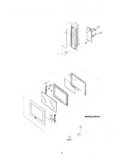 Frigidaire Microwave Door Assembly 5304472848