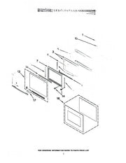 Whirlpool Microwave Door Handle W10186757