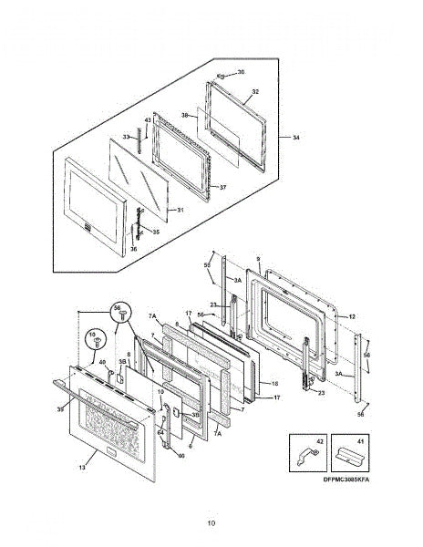 Frigidaire Microwave Panel 5304472853